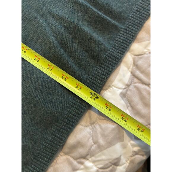 Ellen Tracy Green Cashmere Sweater XL - Picture 6 of 6